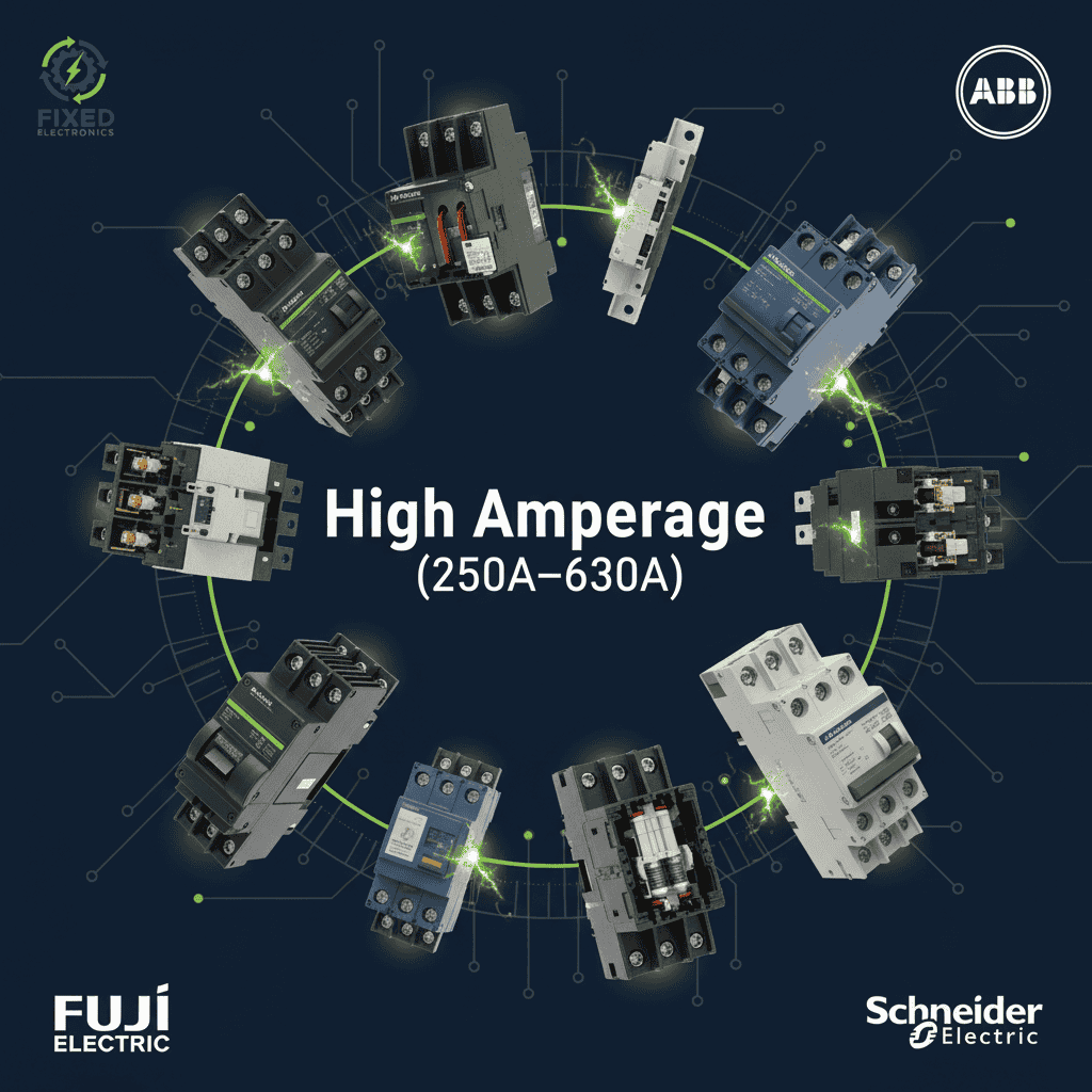 High Amper - Original ABB , Fuji and Schneider Electric Components.