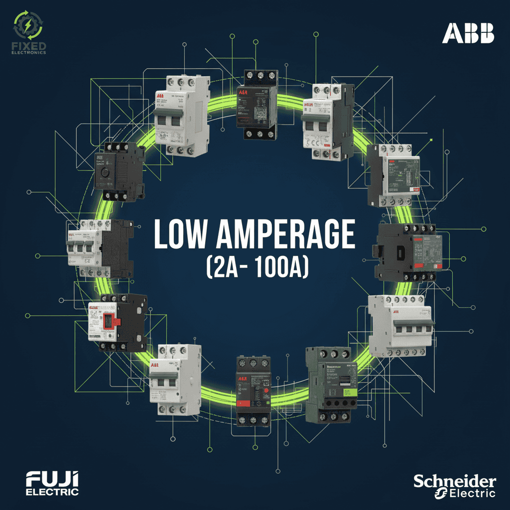 Low Ampere - Original ABB , Fuji and Schneider Electric Components.