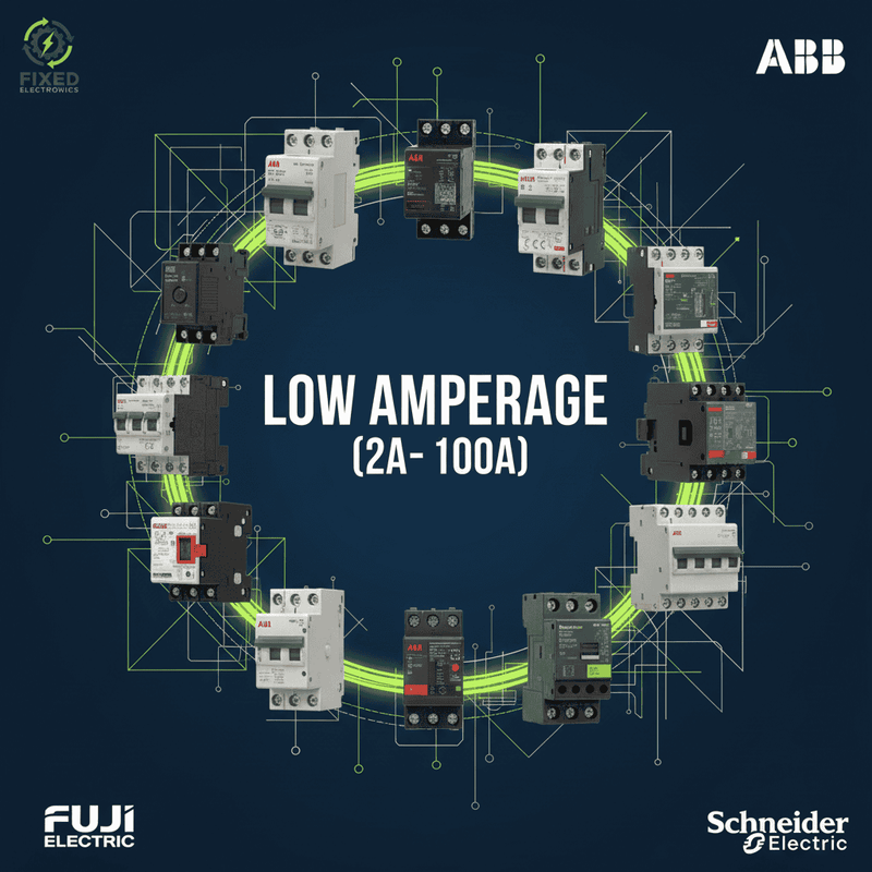 Low Ampere - Original ABB , Fuji and Schneider Electric Components.