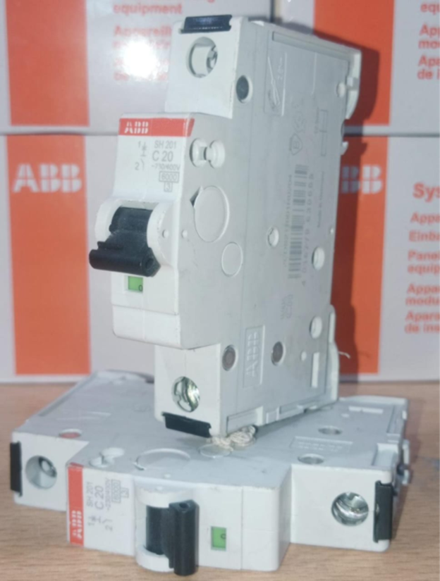 ABB S301P MCB 1 Pole 2A-63A PVC body miniature circuit breaker