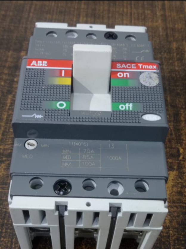 ABB Tmax T1N MCCB 3 Pole 125A-160A 36kA industrial circuit breaker