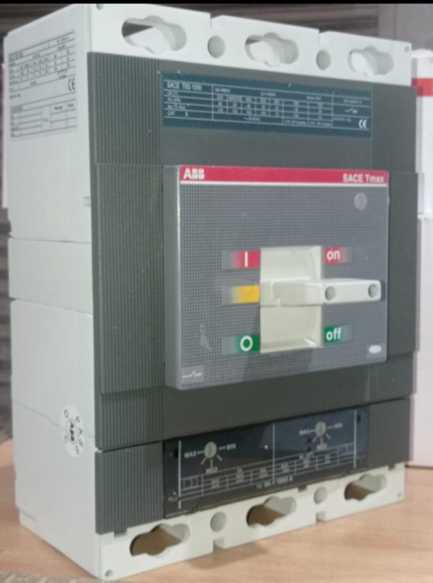 ABB Tmax T6S MCCB 3 Pole 630A-1000A 50kA heavy-duty circuit breaker