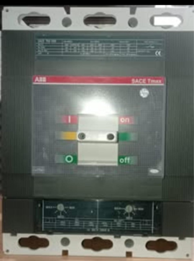ABB Tmax T6S MCCB 3 Pole 630A-1000A 50kA heavy-duty circuit breaker.