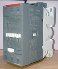 ABB AF52 industrial contactor 52A 22kW 100-250V coil for motor control.