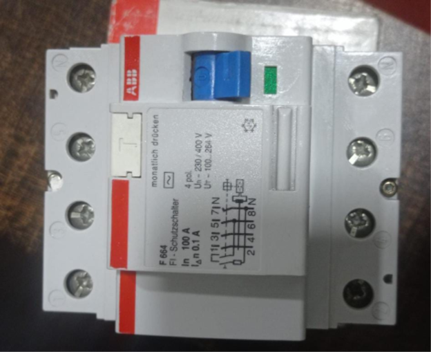 ABB ELCB 30mA 4 Pole 25A-100A earth leakage circuit breaker