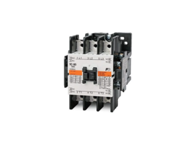 Fuji SC-N3 contactor 100A 30kW 40HP 3 Pole for motor control.