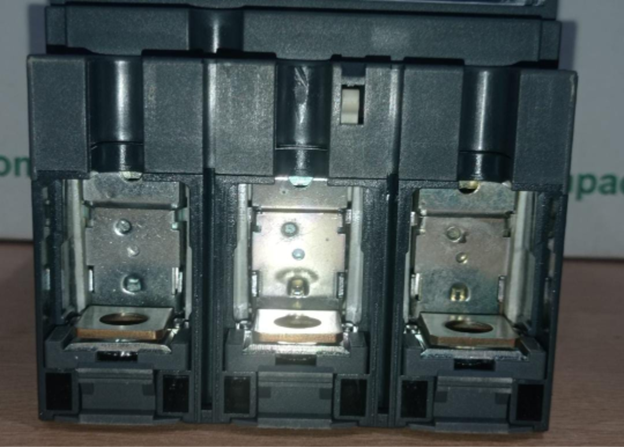 Schneider NSX 100F MCCB 3 Pole 16A-100A 36kA industrial circuit breaker.