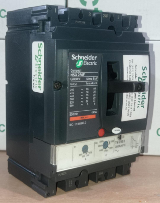 Schneider NSX 250F MCCB – Genuine New Pin Pack Piece 36k Model (3 Pole, 200A–250A)