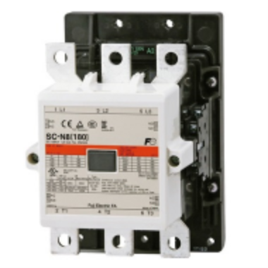 Fuji SC-N8 contactor 260A 90kW 125HP 3 Pole for heavy-duty motors.