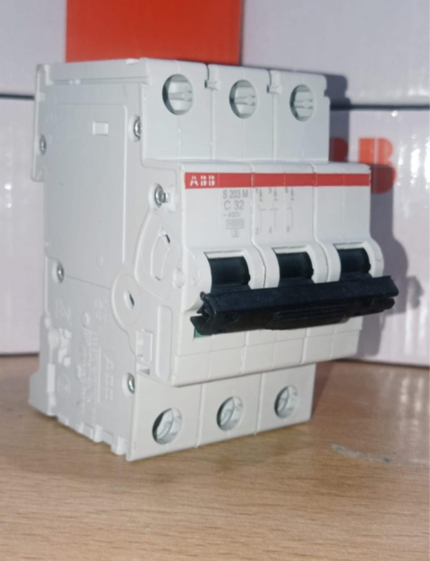 ABB S303P MCB 3 Pole 2A-63A PVC body miniature circuit breaker