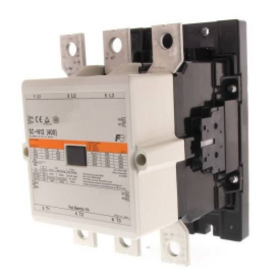 Fuji SC-N12 Contactor – Genuine Lotted (3 Pole + 2NO / 2NC, 24–220V Coil, 220 kW / 300 HP, 450A)