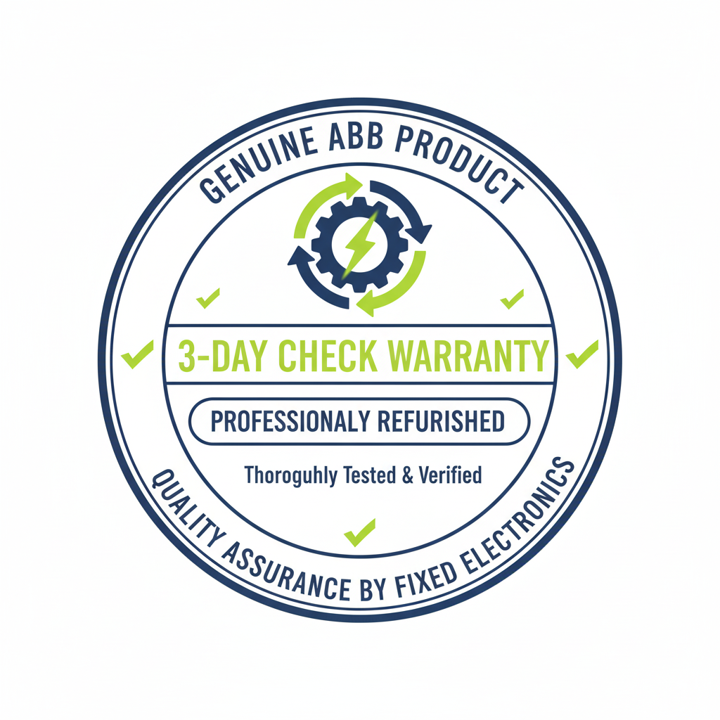 Warranty of ABB SACE FORMULA A2N MCCB 3 Pole 160A-250A 36kA industrial circuit breaker.