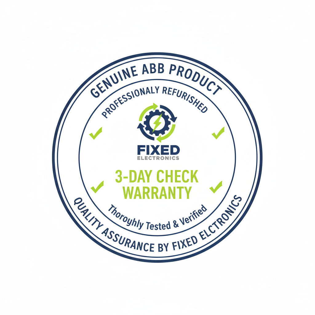 Warranty of ABB Tmax T7S H MCCB 4 Pole 600A-1000A 50kA-70kA heavy-duty circuit breaker.