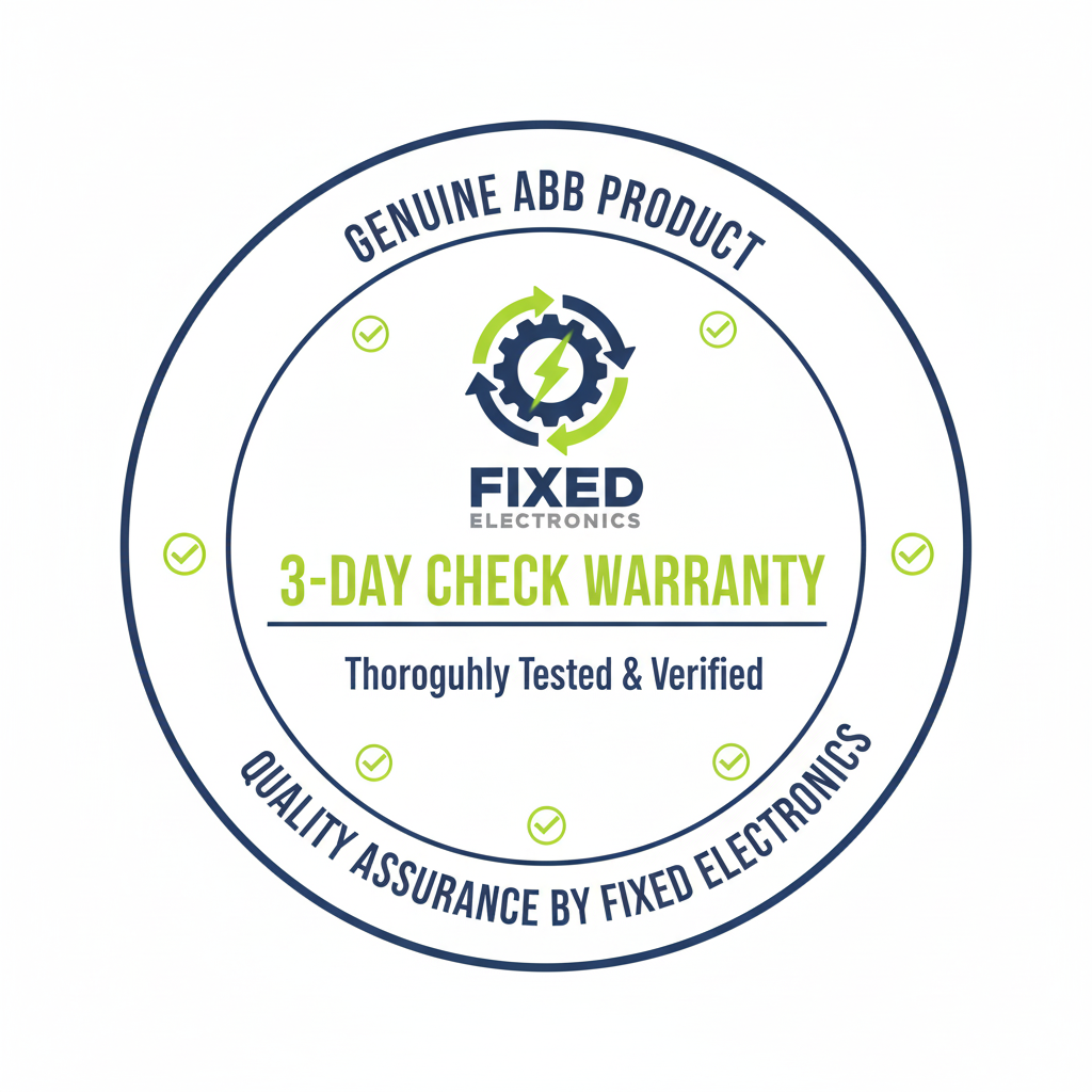 Warranty of ABB XT1N MCCB 3 Pole 16A-160A 36kA industrial circuit breaker.