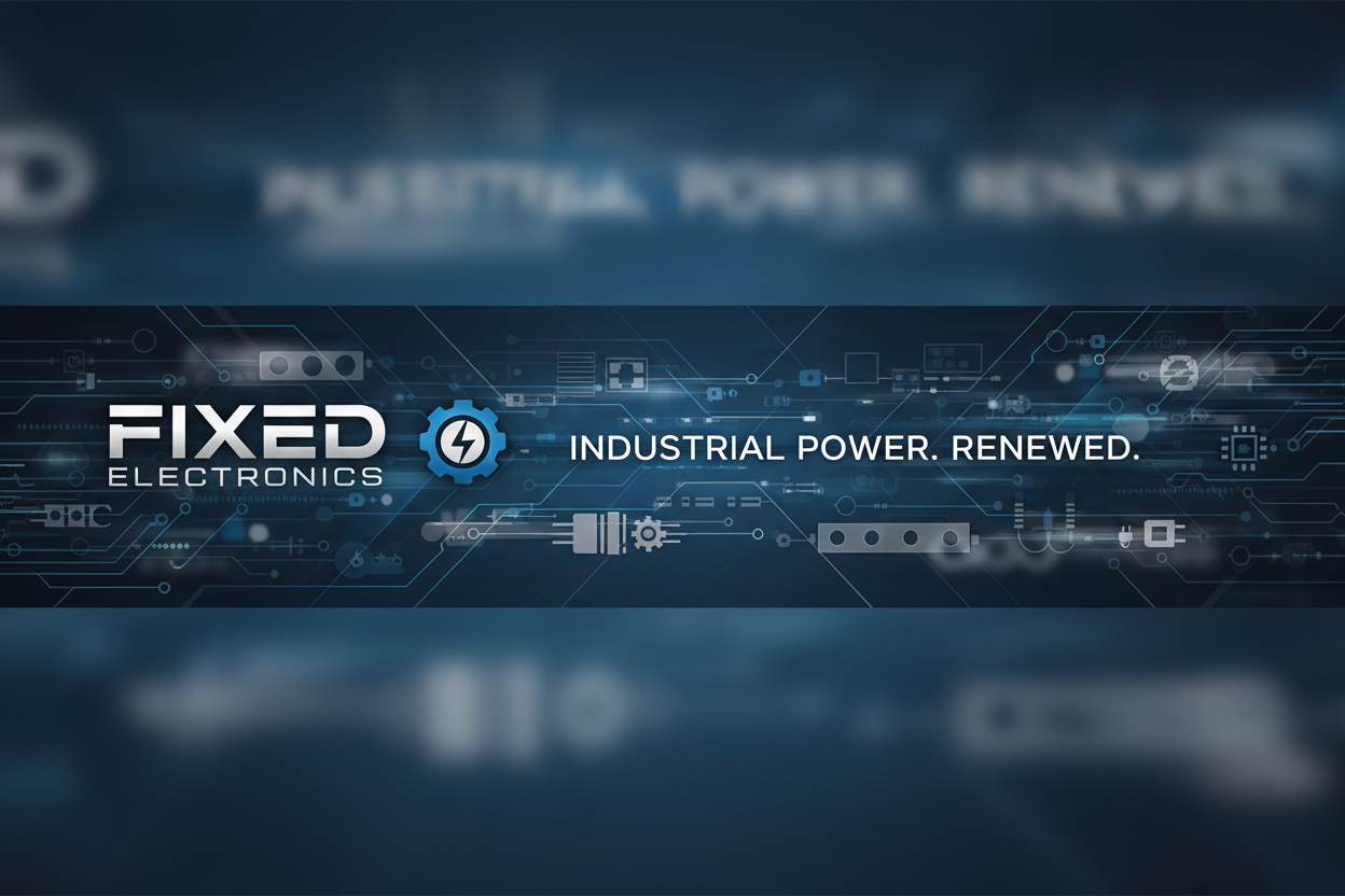 Fixed Electronics Slim Banner